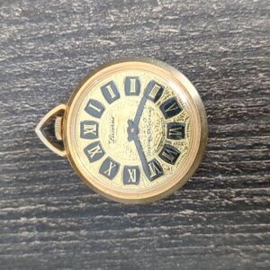 Vintage Lucerne Swiss Manual Pendant Watch Gold Tone